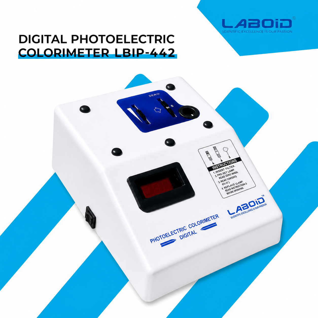 Digital Photoelectric Colorimeter